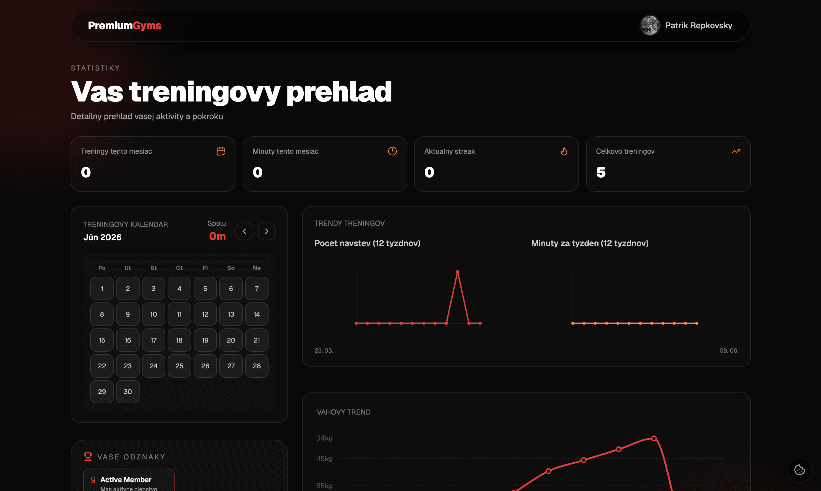 Tap-it Stats page